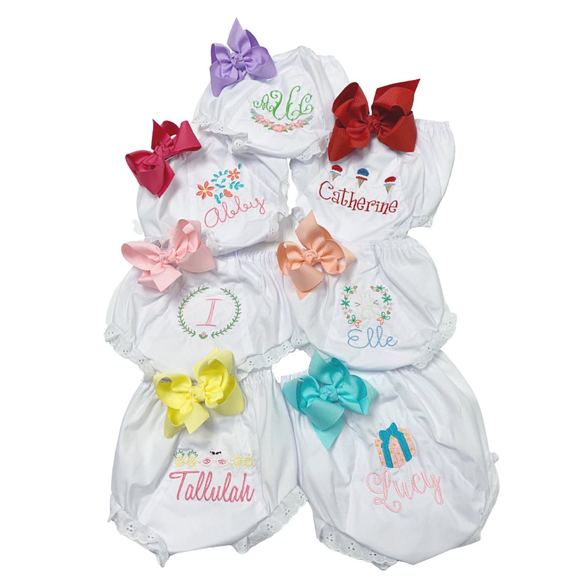 New embroidery designs! 🌸