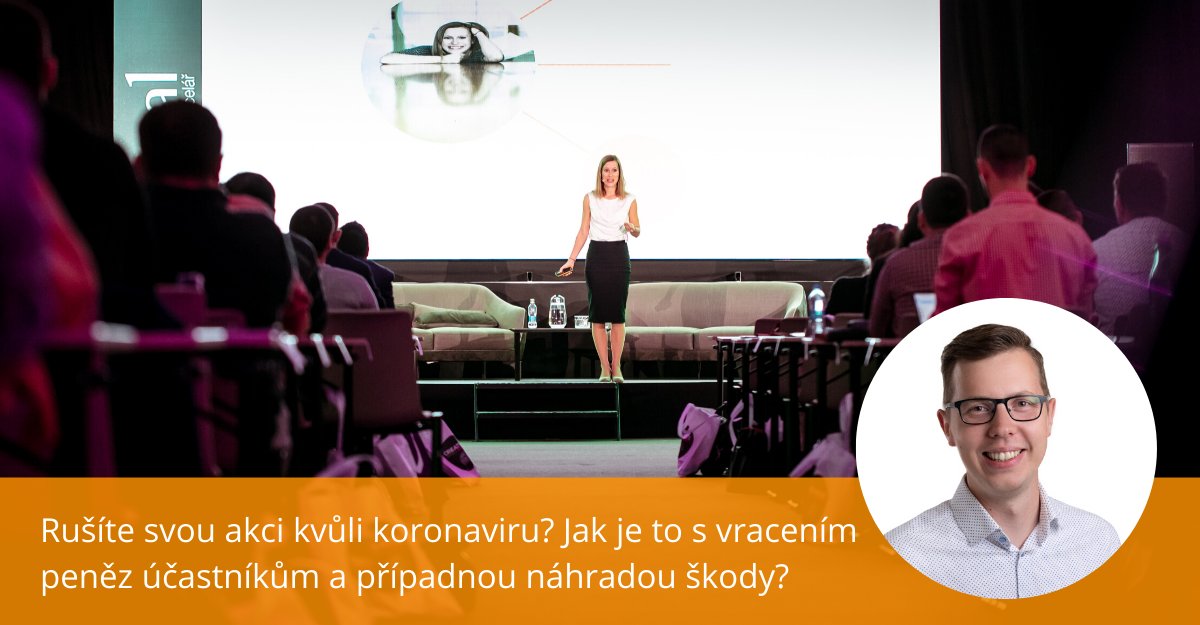 📆 Pořádáte akci a zaskočilo vás dnešní opatření o zákazu jejího konání? Jak dál postupovat? Co bude s koupenými vstupenkami nebo jak je to s náhradou škody? Čtěte podrobný přehled od <a href="/PauchTomas/">Tomáš Pauch</a> 👇
