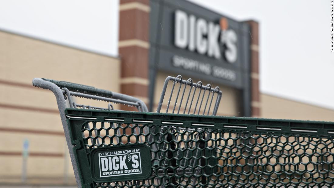 cnnbrk's tweet image. Dick's Sporting Goods will stop selling guns at 440 more stores cnn.it/2W2V4Pp