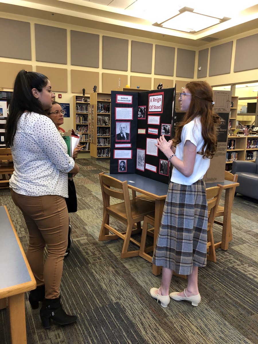 GaylaHammer's tweet photo. LMS History Day judging today. Good luck. #LMS https://t.co/tMriWIfptT
