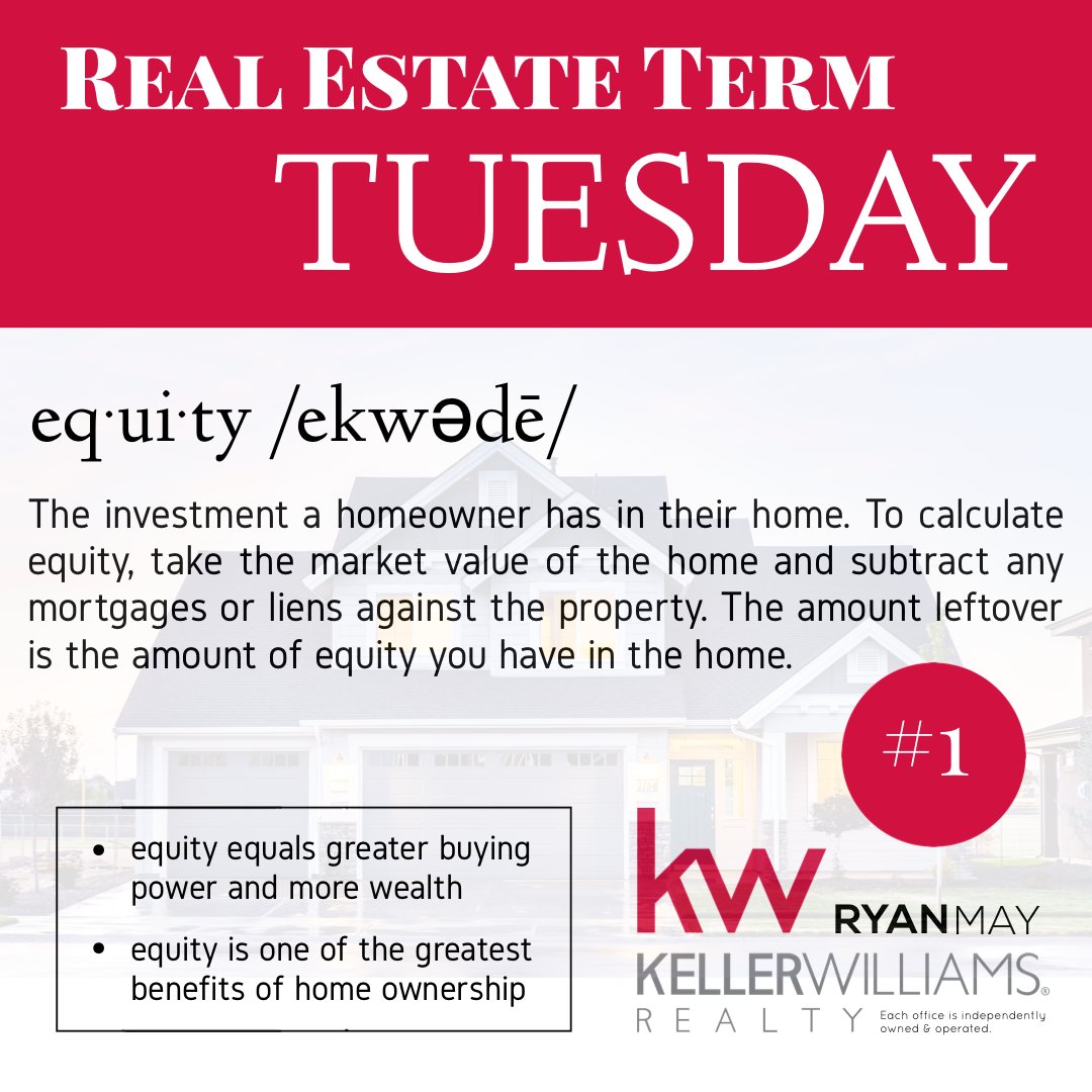 ryanrealtytv's tweet photo. Learn real estate terms with @kwryanmay:  https://t.co/eoVKVl8pk6 https://t.co/ZKSYTCjY7N