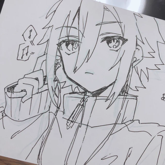 BOOTHすべて発送しました!
セットの手描きのやつの一部 