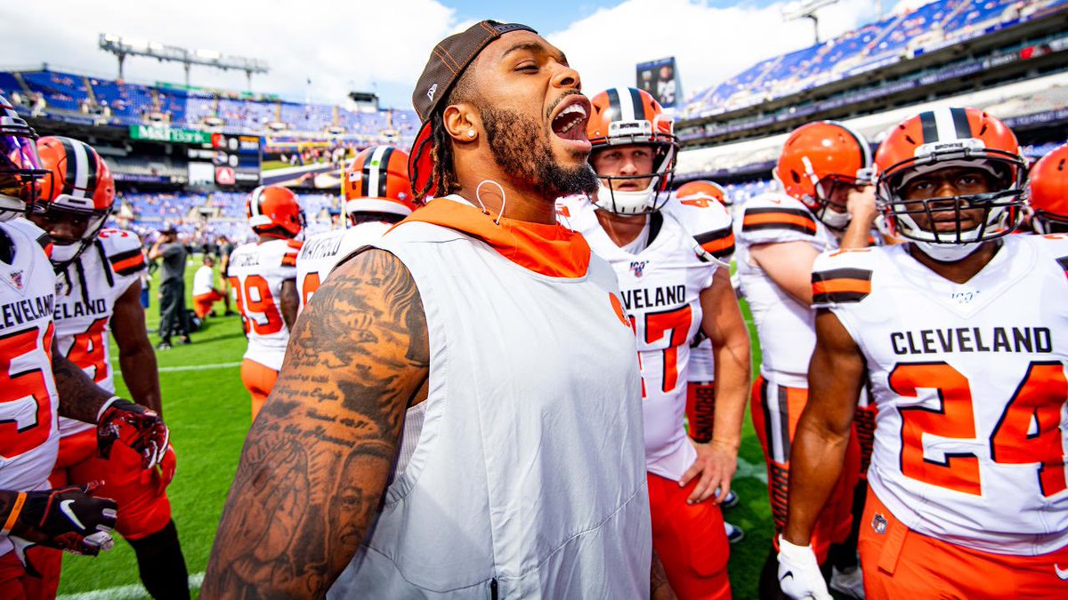 PumpkinNation's tweet photo. Was it really a shocker they cut Kirko? Great guy & teammate but couldn’t stay healthy the last two seasons. #TheBestAbilityIsAvailability #Browns https://t.co/Cyxoqg9hsr