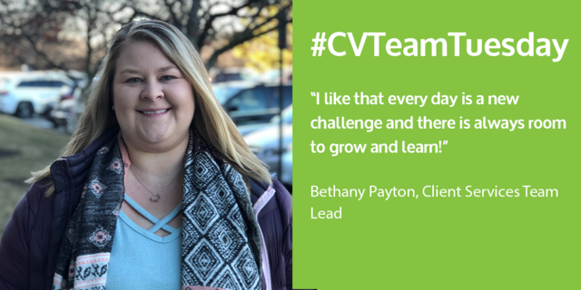 ClassValuation's tweet image. #CVTeamTuesday is back, and this time we’re featuring Bethany Payton, a Client Services Team Lead! Bethany is passionate about bettering client experiences. Learn more: classvaluation.com/cvteamtuesday-… #workfamily #dreamteam #companyculture #teamwork