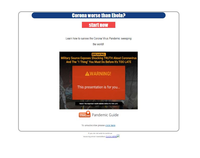 safeonweb_be's tweet image. ⚠️😷 Opgelet voor phishingberichten rond het coronavirus die vandaag de ronde doen! #phishing