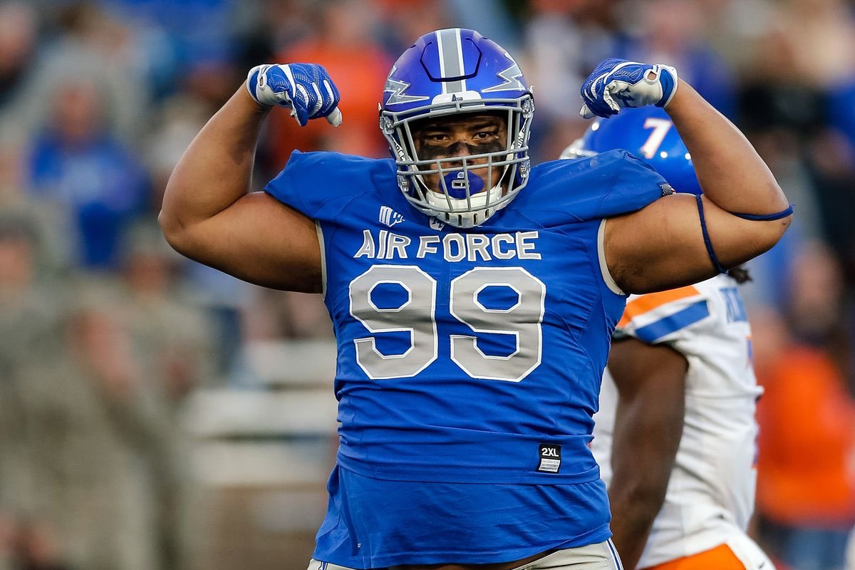 Beyond blessed to have just received my first Divison 1 offer to play football at Air Force!!! Huge thanks to <a href="/CoachLobotzke/">Steed Lobotzke</a> <a href="/Brian_Knorr/">Brian Knorr</a> <a href="/CoachTCalhoun/">Troy Calhoun</a> <a href="/AF_Football/">Air Force Football</a>  for the opportunity!