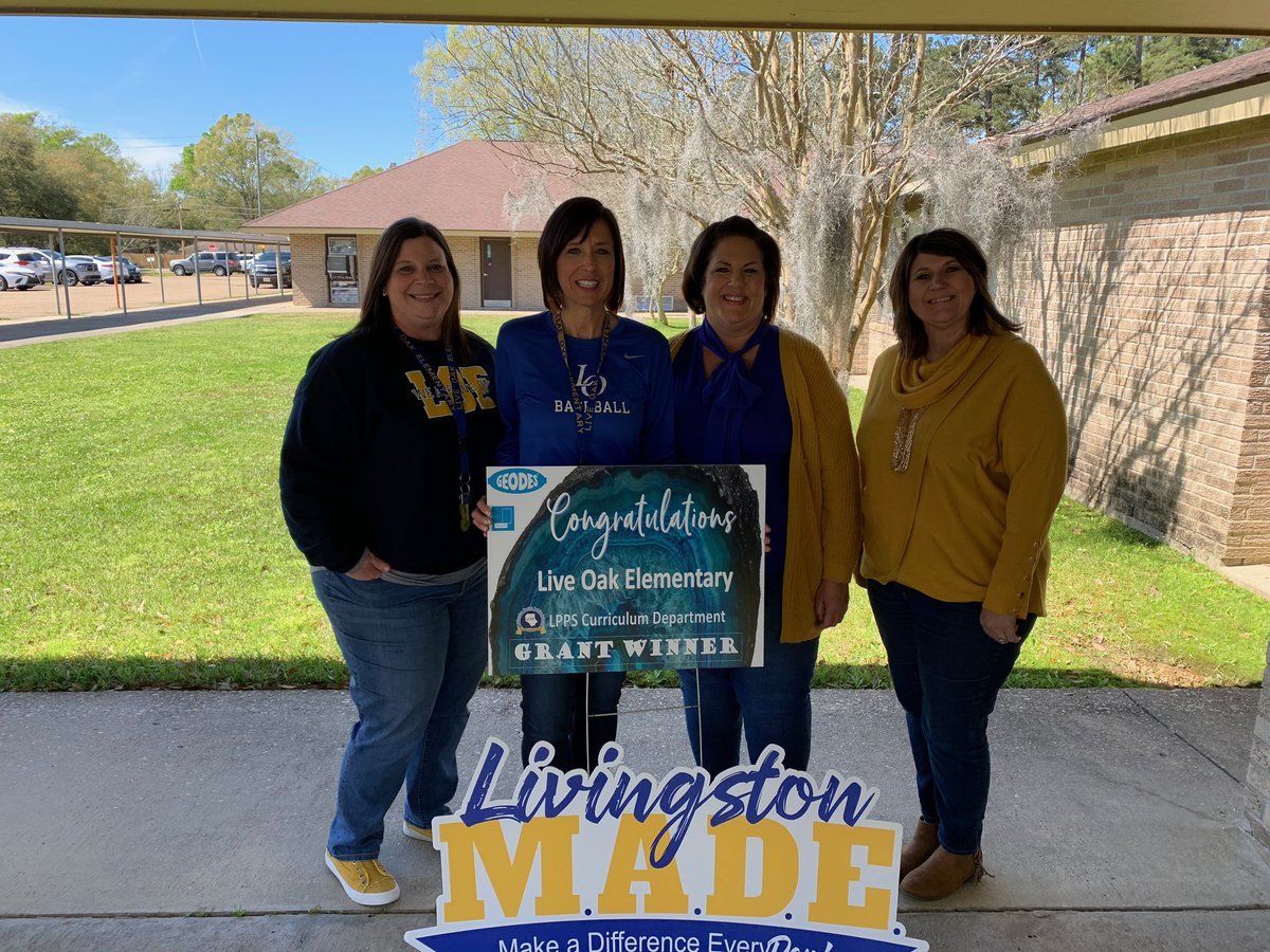 OakWatson's tweet photo. Congratulations to LOE for winning a mini grant from the LPPS Curriculum Department.  Our school is the recipient of a special reading program called Geodes.  Thanks to Ms. Dupont and Ms. Ramos for making this happen! https://t.co/DlvZhql7TG