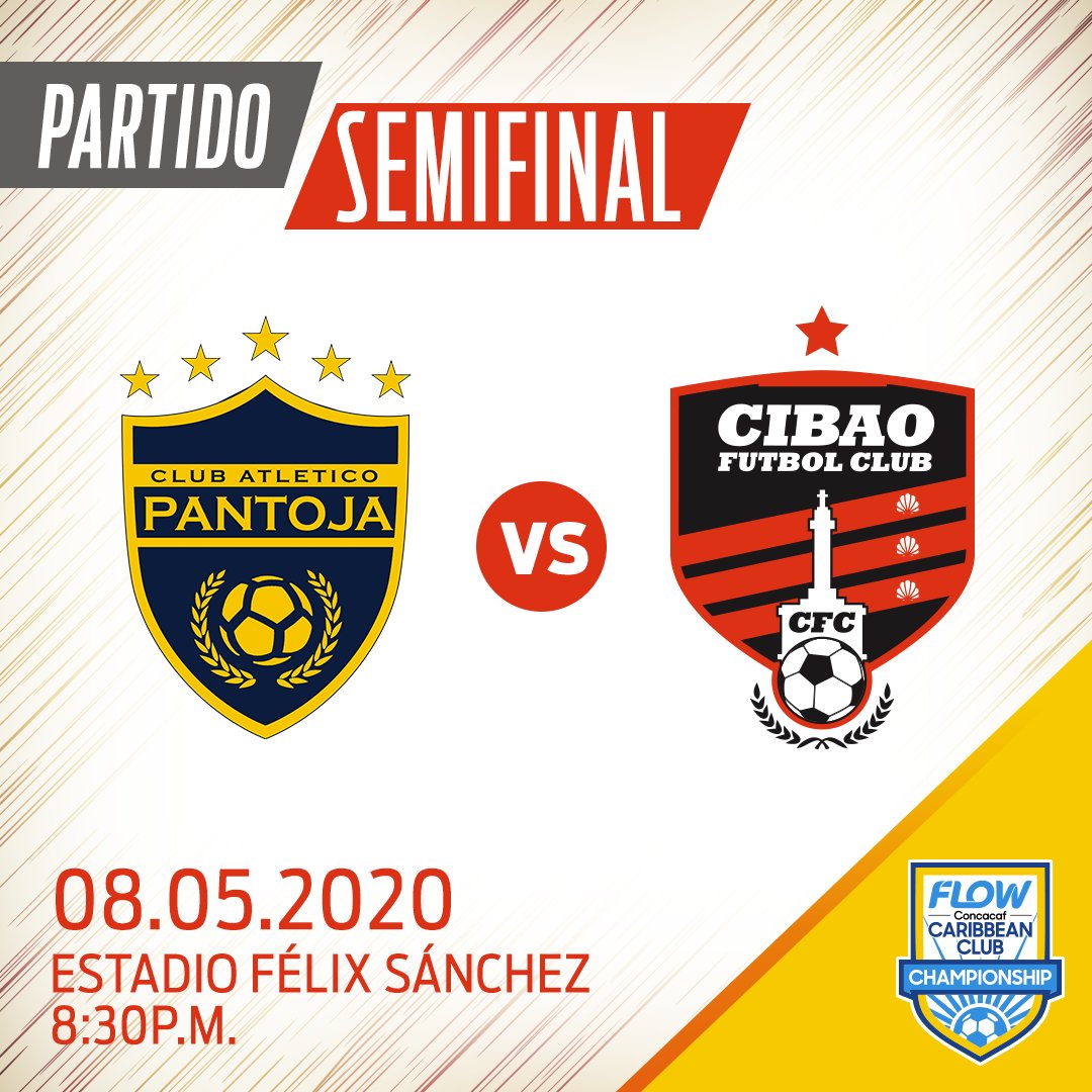 CibaoFC's tweet photo. ¡Agenda la fecha! #CFCCC2020 | #AtleticoPantoja vs #CibaoFC | 8:30 p.m. | Estadio Olímpico Félix Sánchez https://t.co/lWoNODBlwc