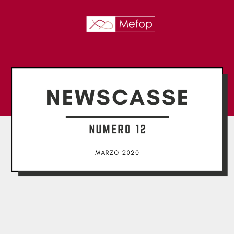MEFOP's tweet photo. Online NewsCasse 12. In questo numero: Tavoli #Mefop sul #Modello231 e sulla politica di investimento delle Casse, #Cassazione sulla prescrizione dei #contributi previdenziali, #RapportoAdepp e la situazione a fine 2018 della #previdenza privata
 https://t.co/HAc6XcVUQR https://t.co/nrkcreWT4y
