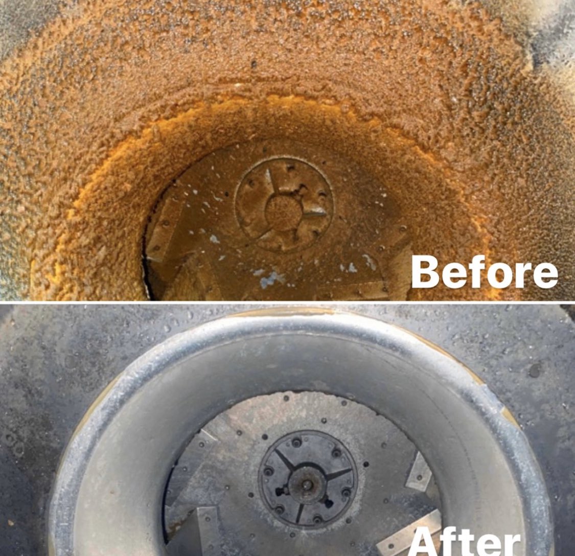 a_jetservices's tweet photo. When the after product looks too good to be true.... 😶 #pressurewashing #pressurewasher #powerwasher #powerwashing #rangehood #pressurecleaning #pressurewashingporn #commercialkitchen https://t.co/ARQKhfZ170