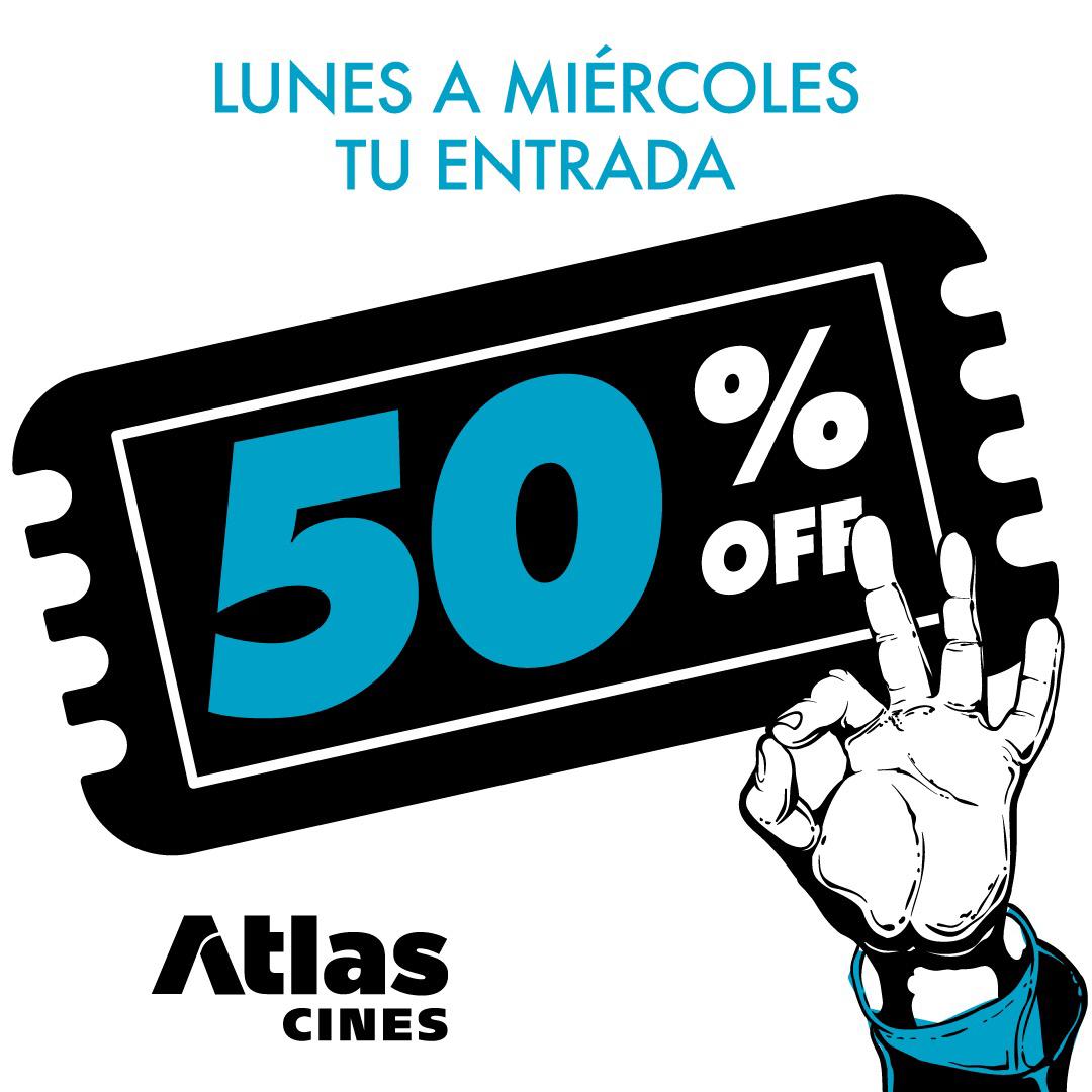 👉 ¿Ya sabían que de lunes a miércoles 🎟️ las entradas 2D están a mitad de precio? 🎬🍿🥤😉