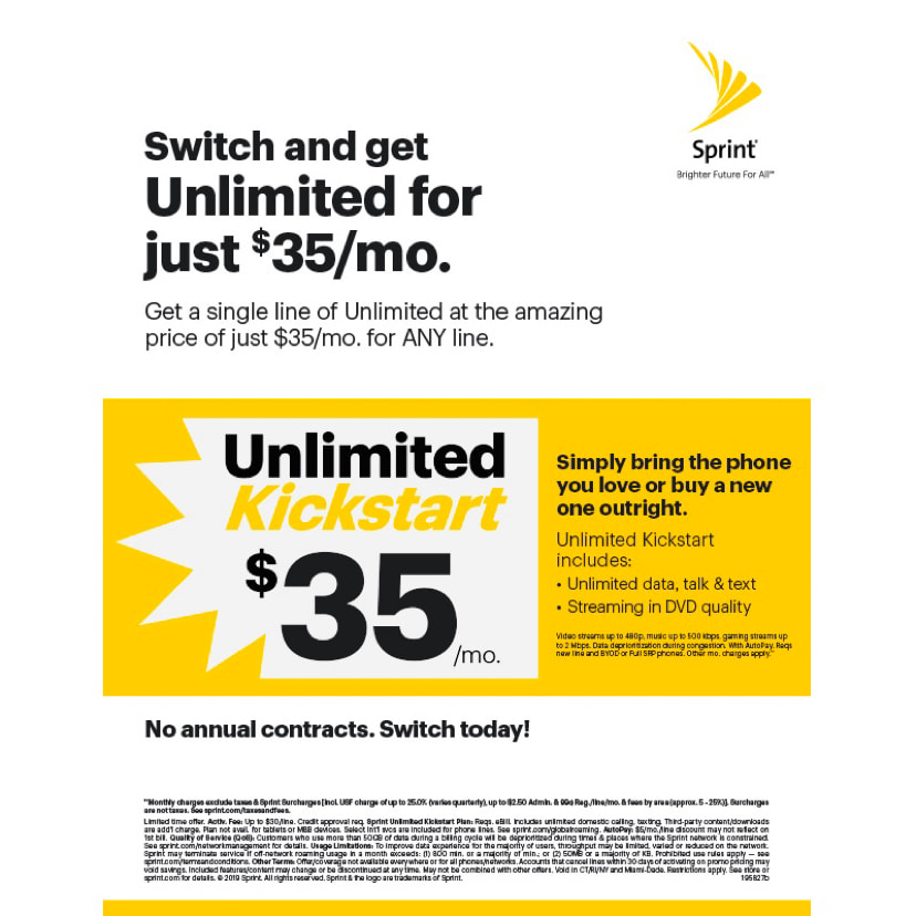 iMobileLycoming's tweet photo. 💥Switch to Sprint!! Bring your own phone for ONLY $35 a month between March 13th to April 9th and receive a $300 MasterCard!! When you switch, your plan comes with unlimited talk, text, &amp; data!! What more could you need when it comes to incredible savings &amp; FREE MONEY!💥💥 https://t.co/OeojMzeeHC