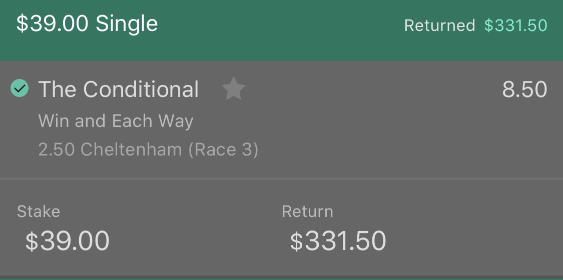 ZeCommentator's tweet photo. Solid start to the festival... if Supasundae and Bennie come home it’s quids! https://t.co/2yReB2U9r8