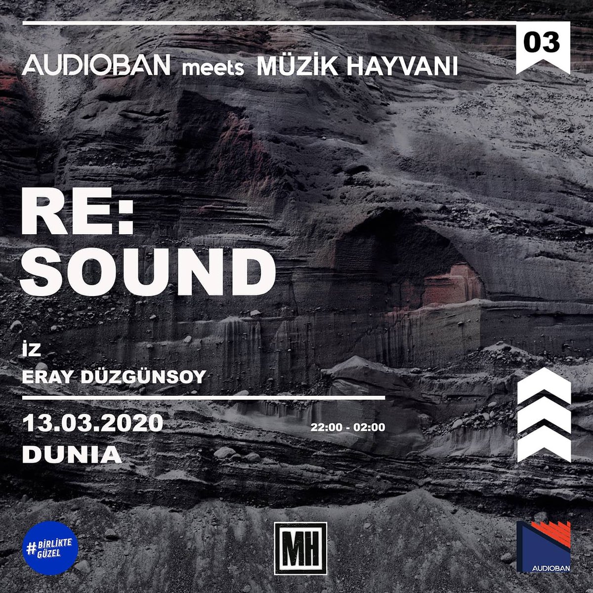 muzikhayvani's tweet photo. Bu cuma akşamı Audioban meets Müzik Hayvanı kapsamında RE serisinin 3. turunda @duniakadikoy deyiz. Bekliyoruz... https://t.co/8FiQorridh