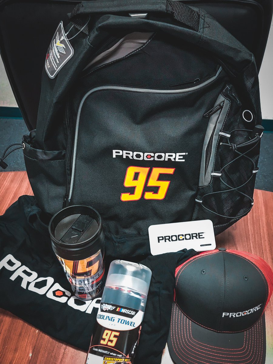 LFR95's tweet photo. 🚨 Giveaway 🚨

We are giving away this @procoretech swag bag and a signed @CBellRacing hero card!

To enter 
1. Retweet this post 
2. Follow @LFR95 &amp; @procoretech 
3. Tag a friend!

Contest ends Friday March 13th at 12pm ET 

#NASCAR #PoweredbyProcore https://t.co/icCTUipTT8