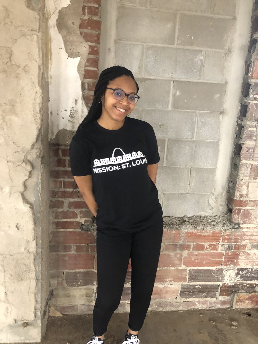 MissionStLouis's tweet photo. 314 Week continues with our killer $15 shirts! Check them out at https://t.co/L49eIlHQ2Q. Need more reasons to buy?
1️⃣ You‘ll look fabulous while repping the 314.
2️⃣ Proceeds support our amazing students.
3️⃣ You are automatically entered to win STL goodies! #314week #stlouis https://t.co/TYi8x2JAJJ