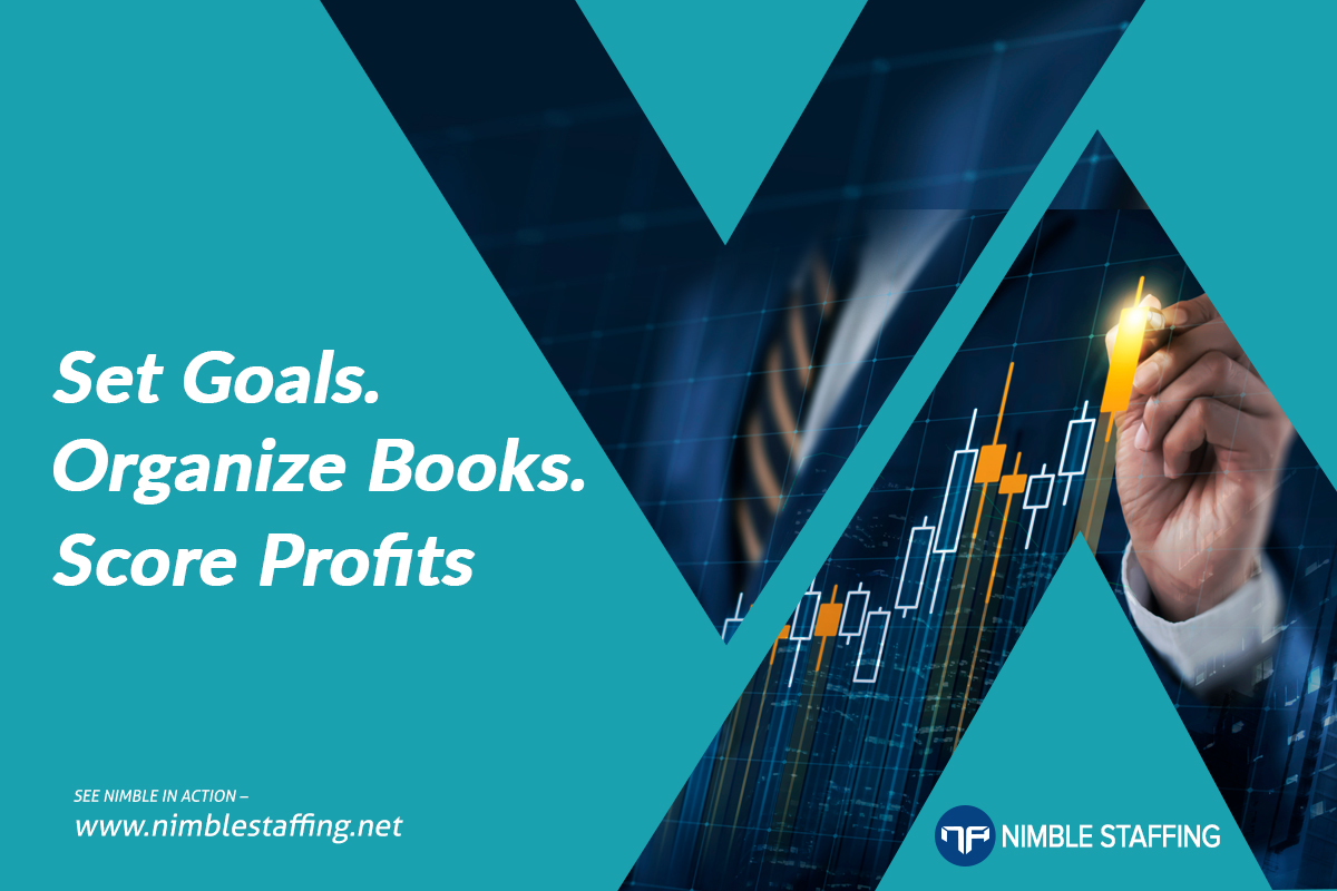 Defining your goals for business growth? Leave bookkeeping with us and plan strategies to achieve your goals. nimblestaffing.net

#ITStaffing  #accountingsoftware  #ItConsulting  #Bookkeeping #Autoinvoicing   #AutoTimesheets
