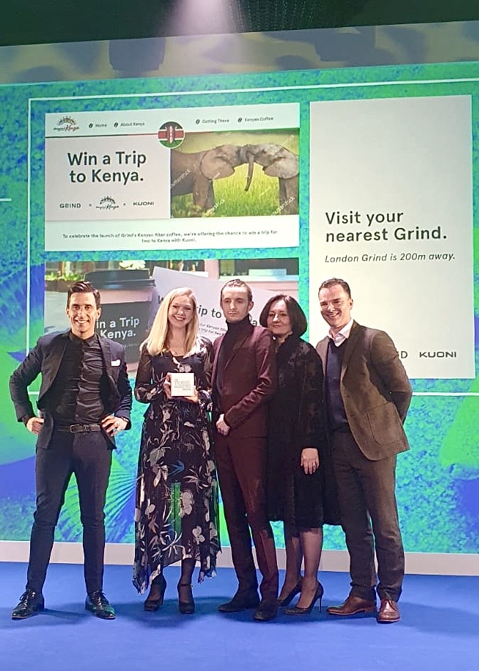 HillsBalfour's tweet photo. We had some amazing wins @The_TMAs last night! We scooped up 1st place for the Affinity Marketing & Sponsorship category for Kenya Tourism Board x Kuoni x Grind brand partnership and coming 2nd in the Innovative Marketing category for @visitlauderdale with @MDSG_eu! #TTMA2020 https://t.co/3uZvUynq2Z