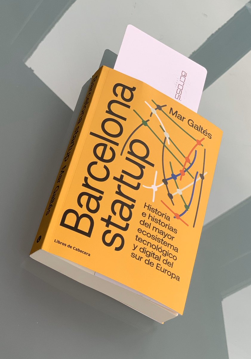 Ignacio_Lacasa's tweet image. #BarcelonaStartup imprescindible @margaltes. Saber de dónde venimos, es saber quiénes somos. #venturecapital #startups #tech