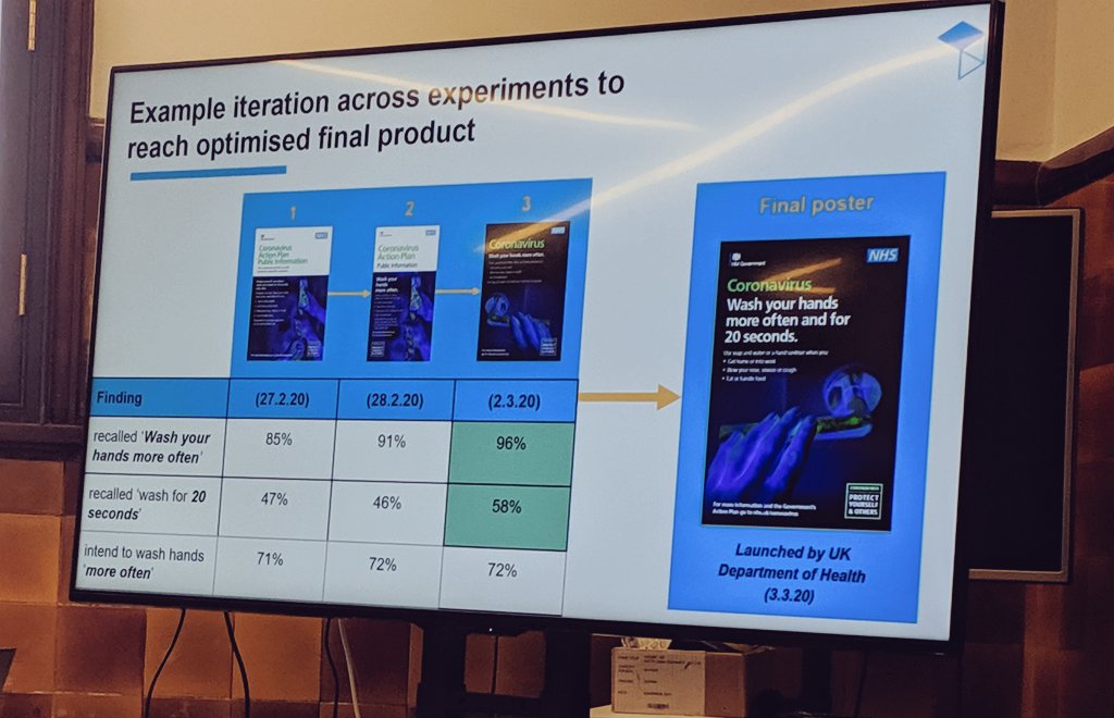 mchisambi's tweet photo. It was great to hear from Hugo Harper about how @B_I_Tweets is working with agencies to improve #publichealth messaging to #covid19 during @Ldn_ichp's team meeting yesterday. And crucially to see the most effective #coronavirus poster design on @TfL today. Thanks. #Impact https://t.co/THRuehZiIP