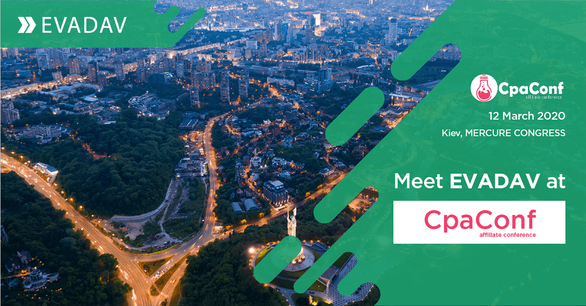 EVADAV2's tweet photo. 💼Meet us at CpaConf, March 12, 2020!
💸15% discount

Discount code - EVADAV 
https://t.co/RNuzVgb5ev
💸Hurry up!

✈️We are waiting for everyone at Mercure Kyiv Congress Hotel, st. Vadim Getman 6, Kiev, Ukraine.

#EvaDav #traffic #affiliate #advertiser #cpaconf https://t.co/I7bz66pfD1