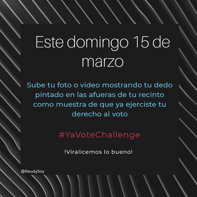 ovi3i's tweet photo. #YaVotechallenge https://t.co/duTzkkh73g