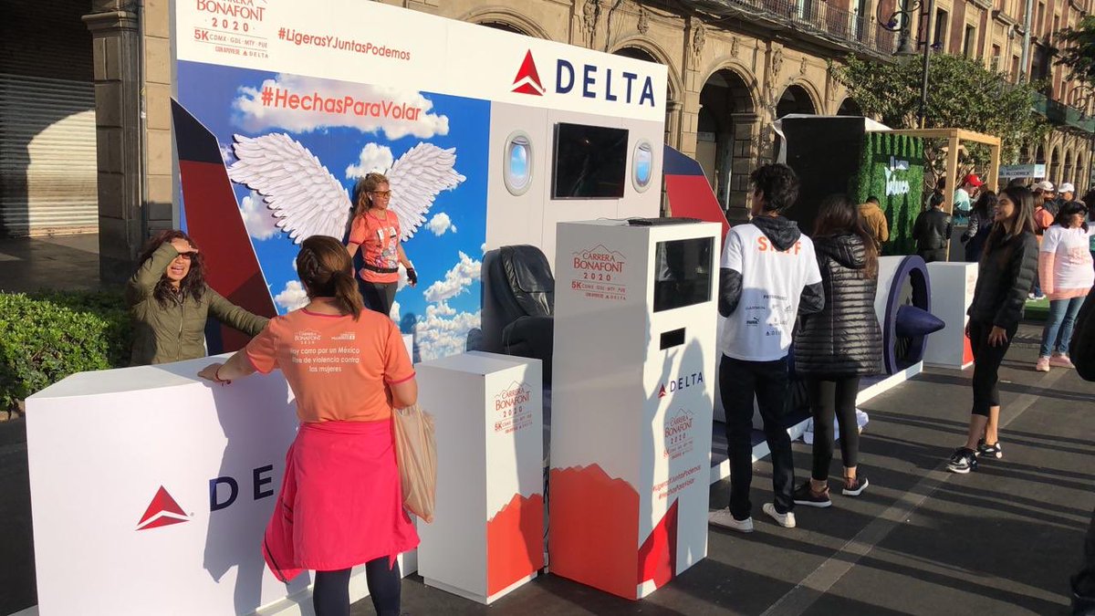 igencymx's tweet image. #carrerabonafont2020 #DeltaAirlines #hechasparavolar