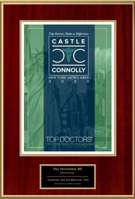 We are honored to announce the selection of <a href="/roygeronemus/">Roy Geronemus</a>,MD by <a href="/CastleConnolly/">Castle Connolly Top Doctors</a> #TopDoctors as a 2020 Top Doctor®. This is Dr. Geronemus' 18th year being named to this very prestigious list. 
#DrRoyGeronemus #LSSCNY