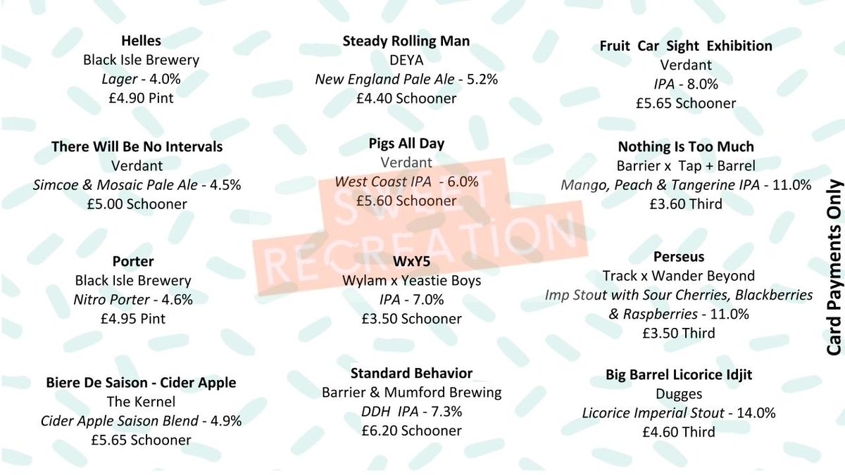 SweetRecDraft's tweet image. T U E S D A Y // T A P S