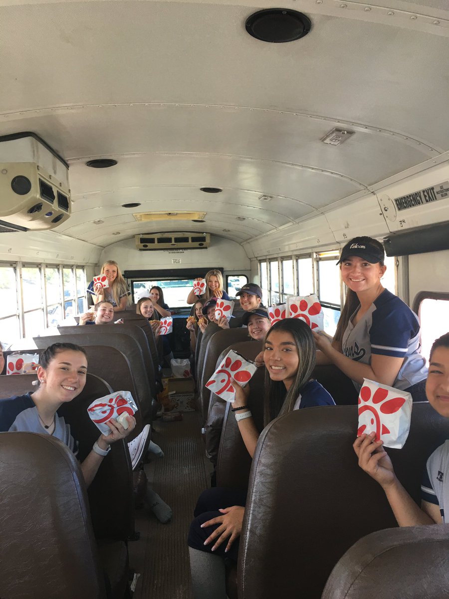 thank you to <a href="/ChickfilA/">Chick-fil-A, Inc.</a> the falcons were able to secure a 14-1 win over higley yesterday!!