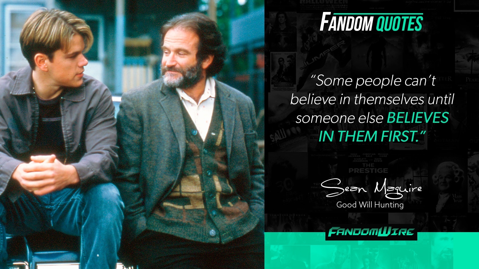 Good Will Hunting Sean Quotes Arlyn Caitrin
