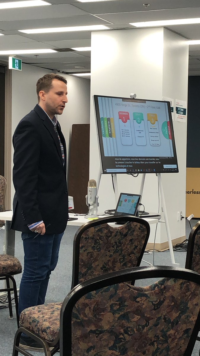 LizMcKeown854's tweet photo. @_joshgeno #pspcdigital showcasing the PSPC regional Ilab.  Ilabbing as a program. https://t.co/qoTsPQ3mdC
