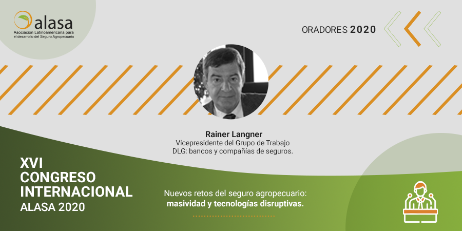 alasaoficial's tweet photo. Rainer Langner, estudió Ciencias Agrícolas en la Universidad Christian-Albrecht en Kiel.
Desde 2014 es Vicepresidente del Grupo de Trabajo DLG: bancos y compañías de seguros.

#CongresoInternacional #ALASA2020 https://t.co/Ip1WcCPTiB