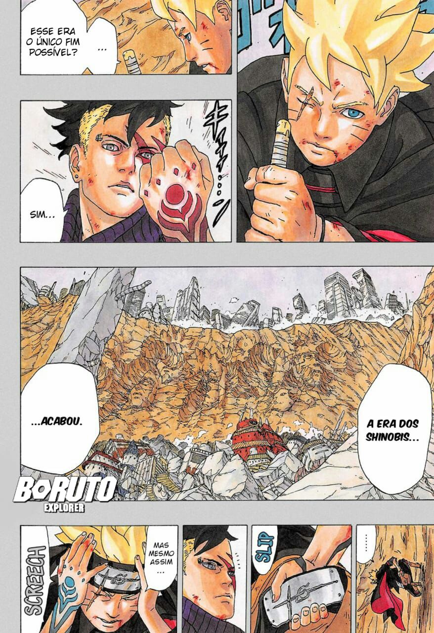 Motivo revelado: Como Boruto conseguiu a cicatriz no rosto?