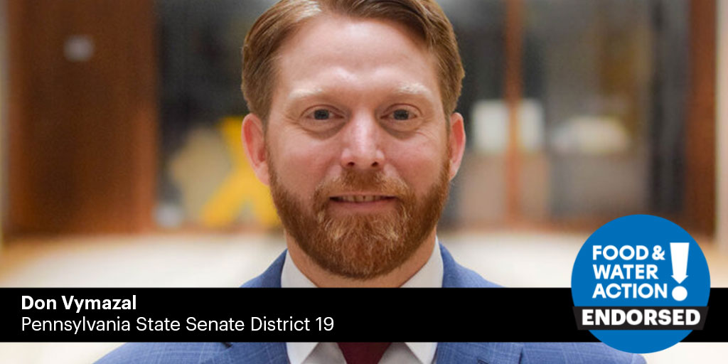 fwaction's tweet photo. We are endorsing @DonVymazal for PA State Senate!
He has seen what fracking infrastructure like Mariner East can do to communities like his, and he will fight to protect communities around Pennsylvania. #NoME2 https://t.co/9JIcMbx99P