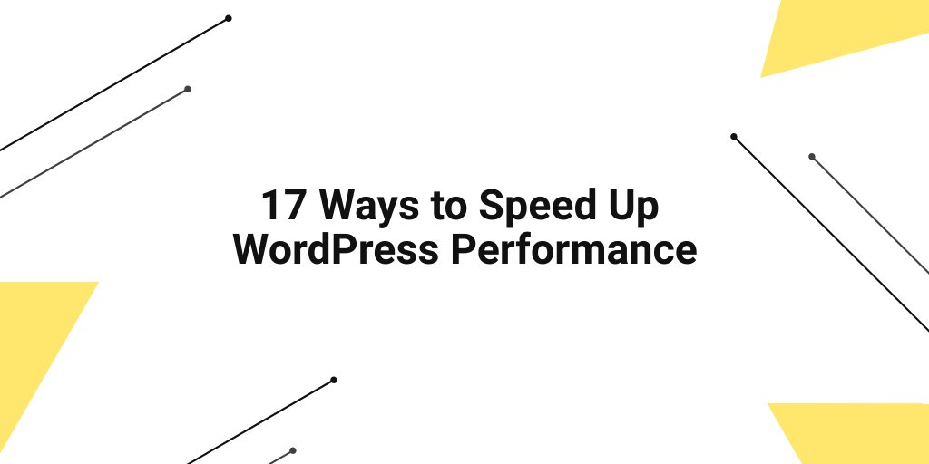 wp_crunch's tweet image. 17 Ways to Speed Up #WordPress Performance
wpcrunch.com/blog/speed-up-…