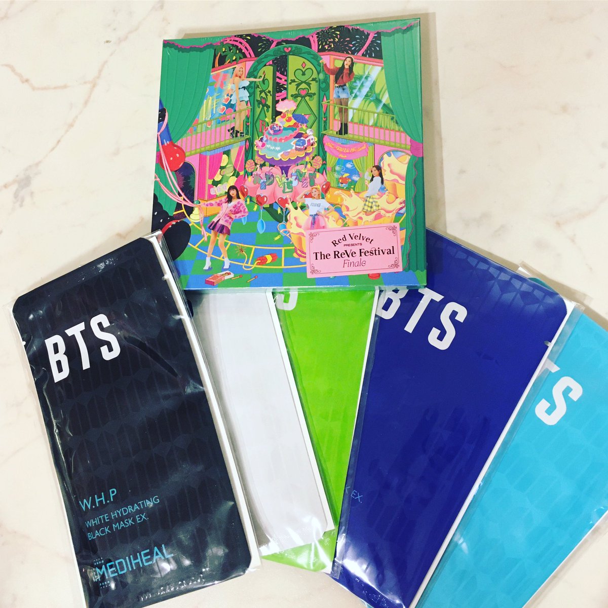 allinkpopcph's tweet photo. SPECIAL OFFER: Everyone who buys a BTS X Mediheal Mask on our we shop from today and until the 24/3 (at noon) and get the chance of winning a Red Velvet album! (The ReVe festival finale) 
We pick the winner by a random selection. 🌸GOOD LUCK🌸 https://t.co/PtTy7SNMEN