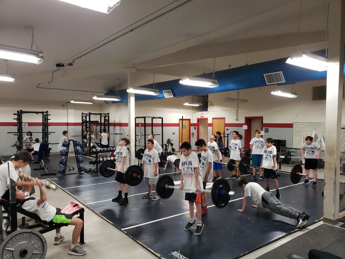 The 6th grade pre athletics putting in work.