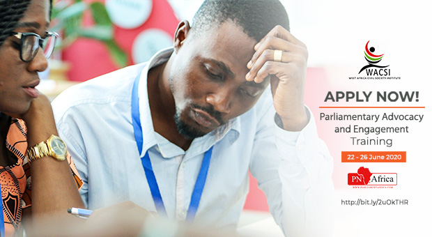 wacsi's tweet photo. Apply now for our upcoming Parliamentary Advocacy and Engagement Training! This training is designed in partnership with @PNAfricawatch to respond to the gap identified in the ability of CSOs to engage with their national parliaments. https://t.co/3XtNDdngkt
#WACSITraining https://t.co/Cx3zG6tU2D