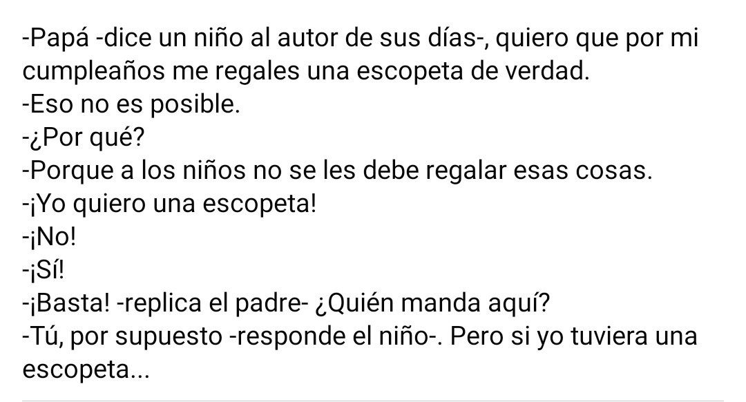 alejodorowsky's tweet photo. DOS CHISTES QUE HABLAN  DE PROBLEMAS CON EL PADRE. https://t.co/WRndYTfMiQ