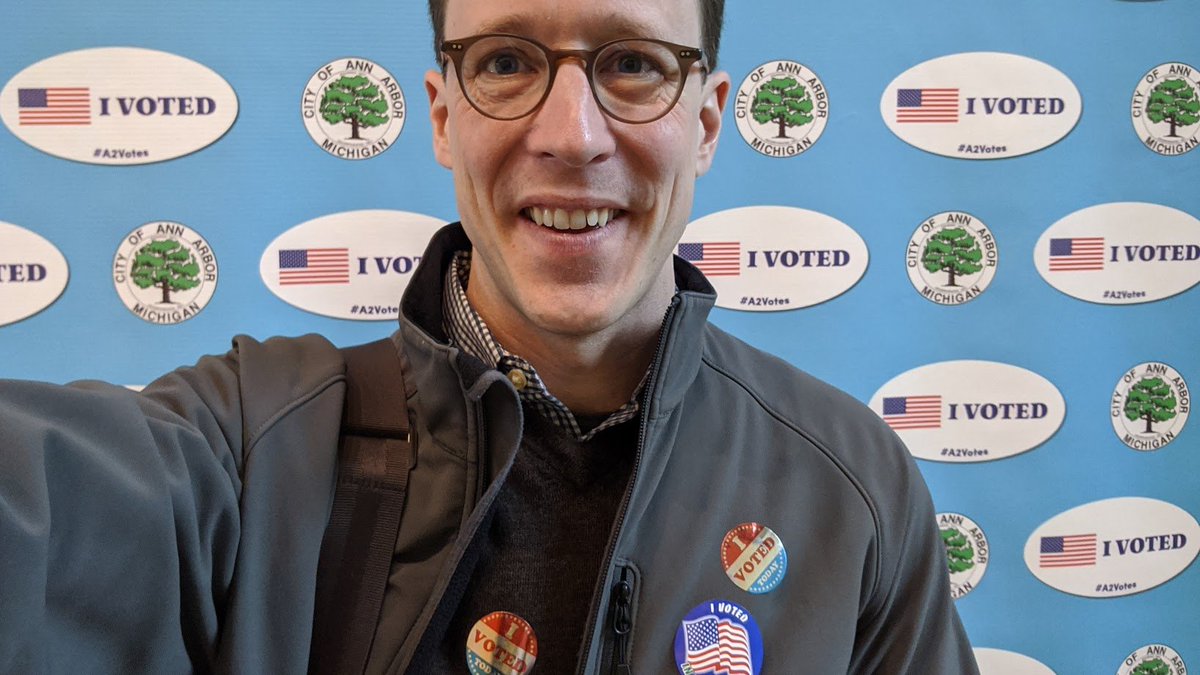 jhalderm's tweet image. I voted. You should too.

#MichiganPrimary #A2Votes