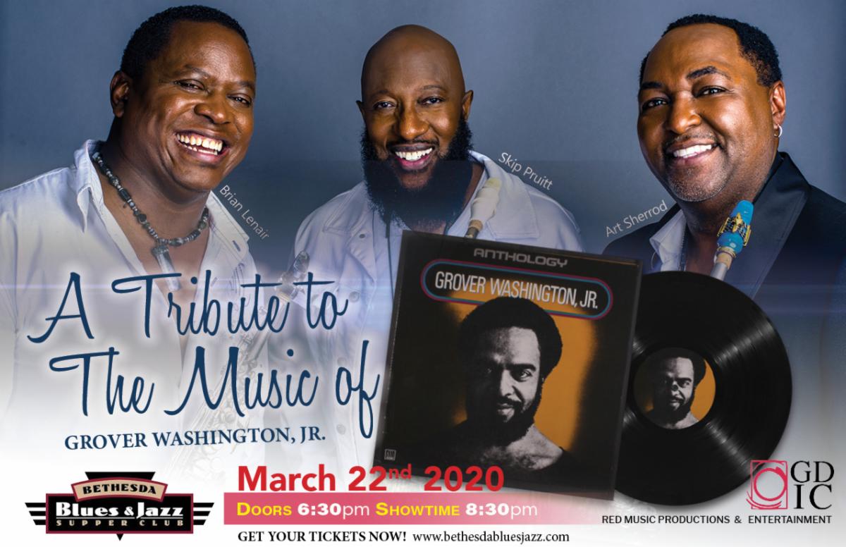 redfootz's tweet photo. Bethesda Blues &amp; Jazz Club! Get tickets now!!! Grover Washington Tribute https://t.co/rurfzdqbcG https://t.co/s0cJA41nzu