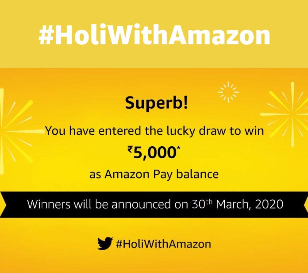 HNPRASAD6's tweet photo. #HoliWithAmazon https://t.co/Z2AF1LIDEi