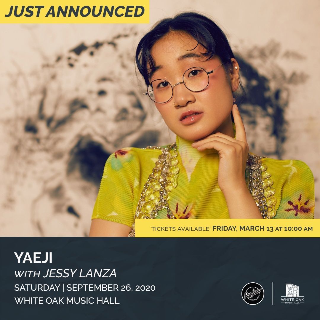 WhiteOakMH's tweet photo. Just announced – @kraeji performing dreamlike house productions that morph from whispery confessionals to dancefloor burners on September 26th! 😎

Click 'going' or 'interested' in the Facebook event to get notified when we post the presale code! » https://t.co/QQkyIzLjvl https://t.co/NXxCXdKsA4