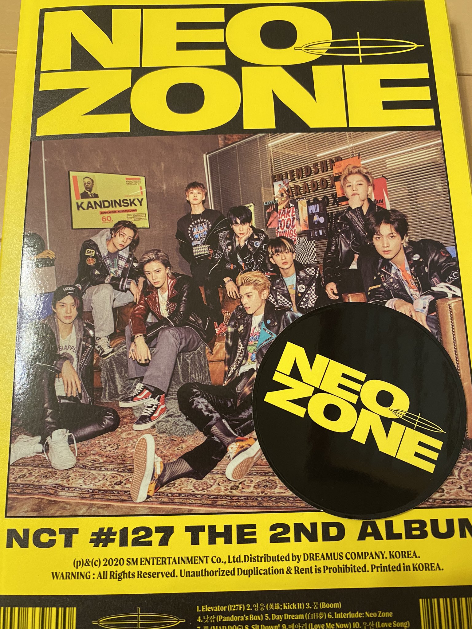 nct127 ジェヒョン トレカ nct zone 渋谷 popup 購入特典 - メルカリ