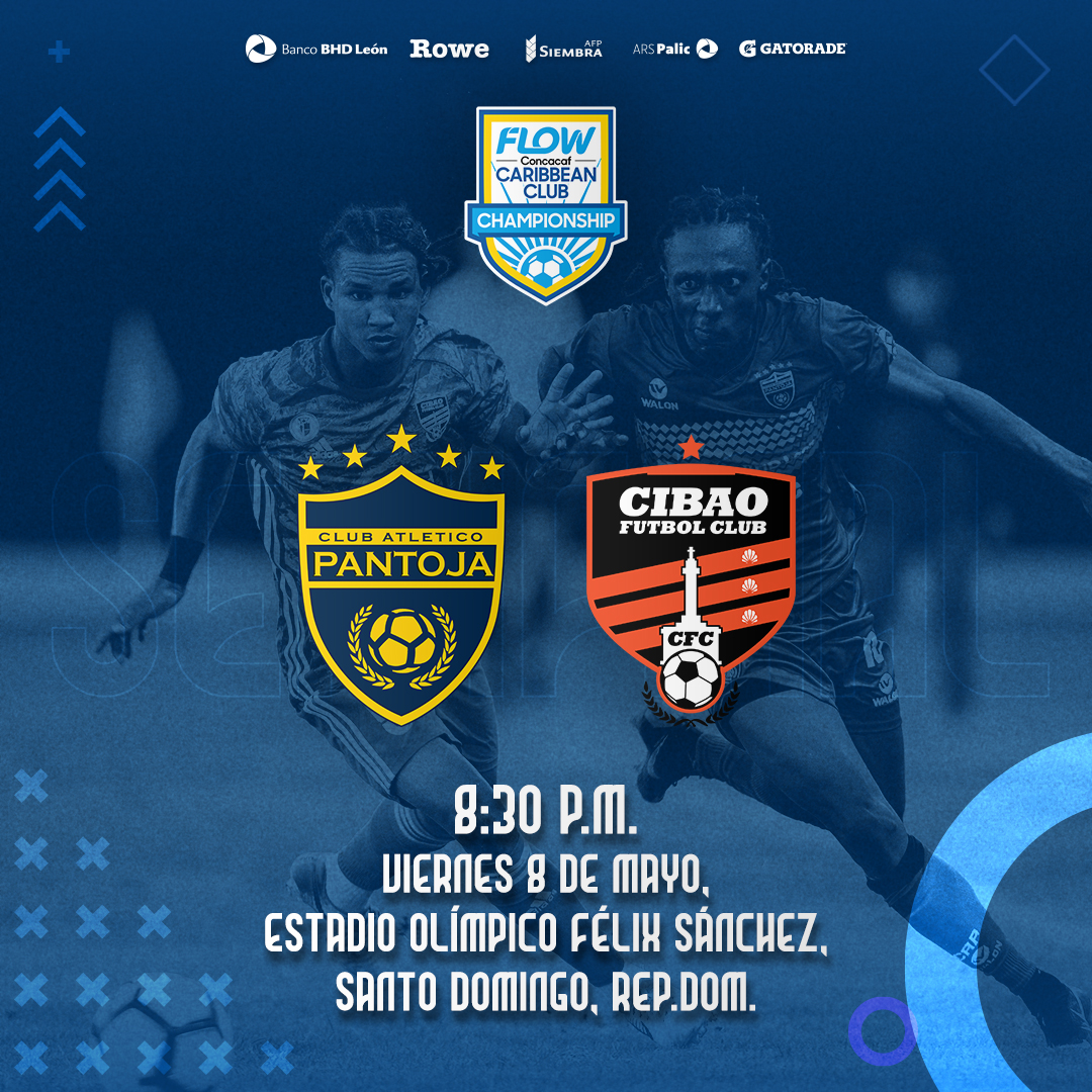 atleticopantoja's tweet photo. ¡FECHA CONFIRMADA! 🏆👀⚔️ @Concacaf designó a República Dominicana como sede de la fase final de la #FCCC2020 y será en nuestra casa. ¡NOS VEMOS ALLÁ!
.
.
🆚 @CibaoFC.
🔜 Viernes 8 de mayo.
🏟 Estadio Olímpico Félix Sánchez 
⏰ 8:30 P.M.
.
.
#ConquistemosElCaribe ⚔️ https://t.co/mOyLLiQrSK