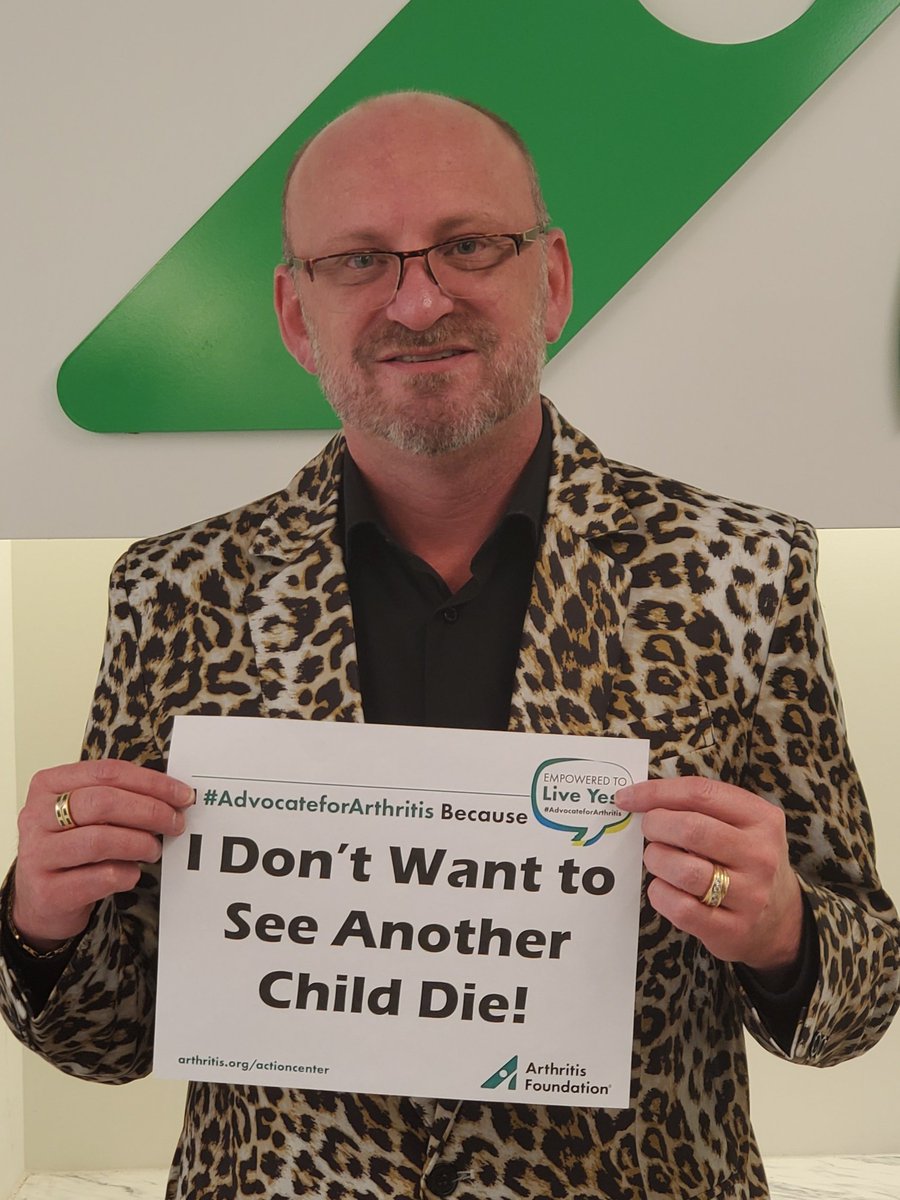 I #AdvocateForArthritis because I don't want to see another child die!  Arthritis.org/actioncenter