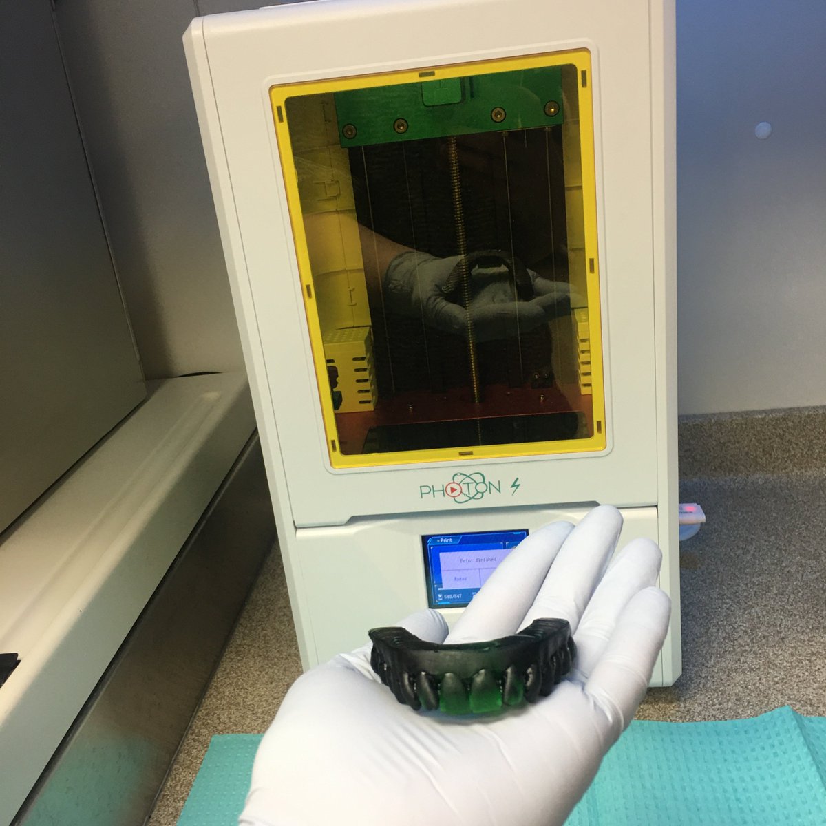 Welcome our newest technology to our office our Photon 3D Printer. We now have the ability to print models to create just about anything in the dental world! Take a look at your next visit! #photon #photon3dprinter #3dprinter #3dprinting #wemakebeautifulsmiles #edh #edhdentist