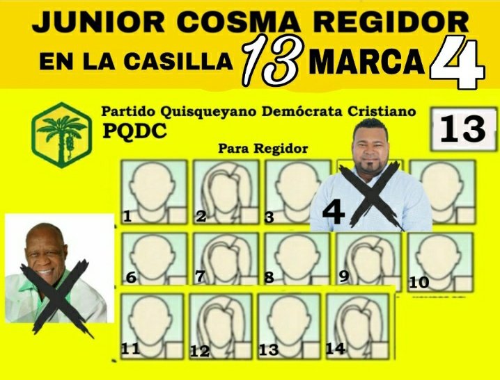 jr_cosma's tweet photo. De esta manera podrás, votar por mi en la Circunscripción 3 del D.N,
@WessinChavez
@johnnyalcaldeDN
@VinicioSenador
@CarlosMiesesRD

#JuniorCosmaRegidor2020 

#PorUnMejorDistrito https://t.co/7kQg90JoY3