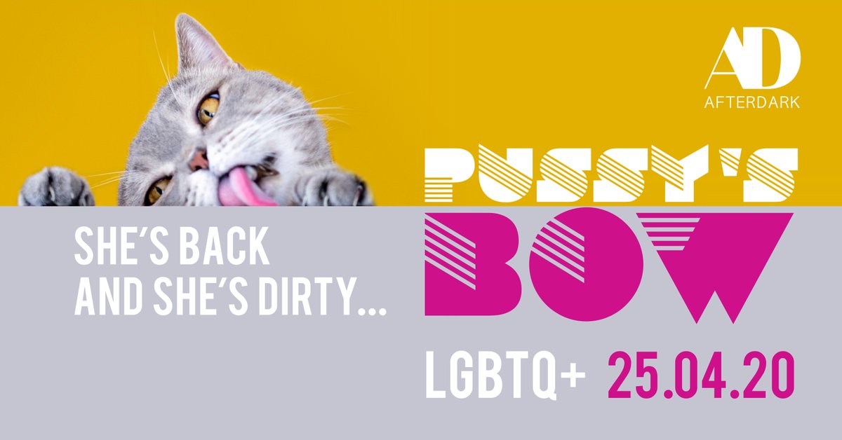 WE'RE BACK FOR ONE LAST DANCE AT THE AD! Join us on April 25th kittens!

#afterdark #afterdarkreading #pussysbow #drag #ukdrag #lgbtqa